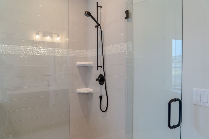 Sleek Shower with Frameless Glass